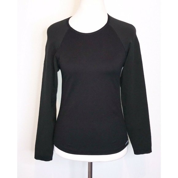 Patagonia Tops - PATAGONIA Capilene Thermal Weight Crew Top Black
